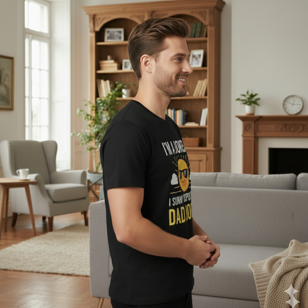 Dad Jokes T-Shirt — "I’m A Jokes, I Sunny Disposition" Funny Father’s Day Tee