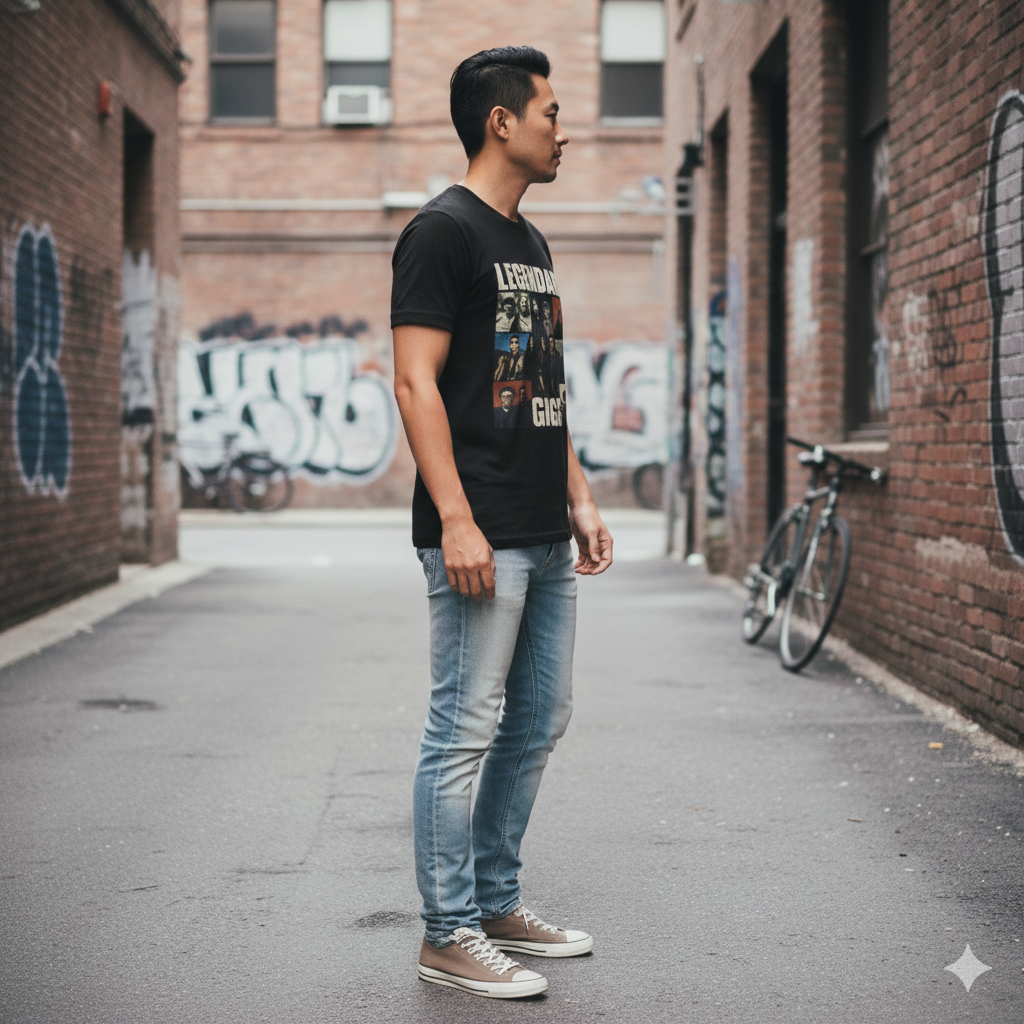 Legendary Gigs Band Photo T-Shirt