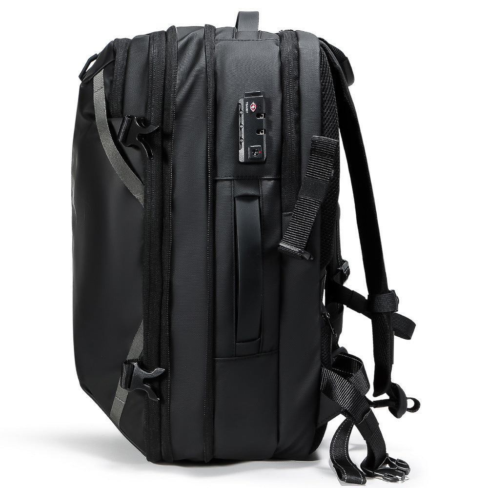 Men's Vacuum Compression Backpack Multifunctional Travel