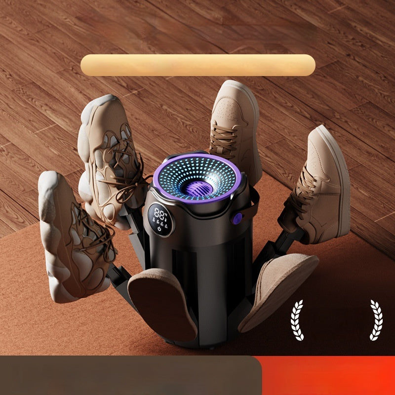 Shoe Dryer Quick-Drying Timer Portable Folding Student Shoe Dryer