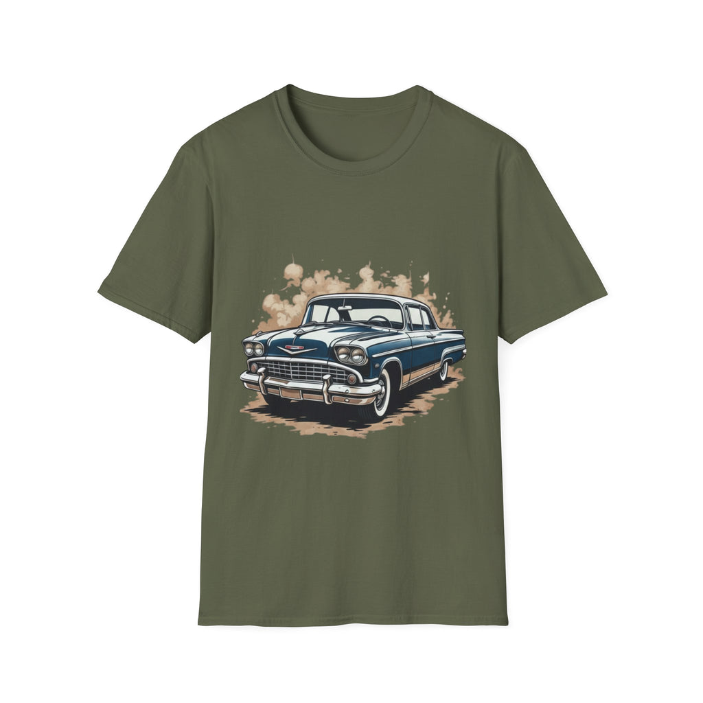 Vintage Classic Car T-Shirt — Retro 1950s Chevy Graphic Tee