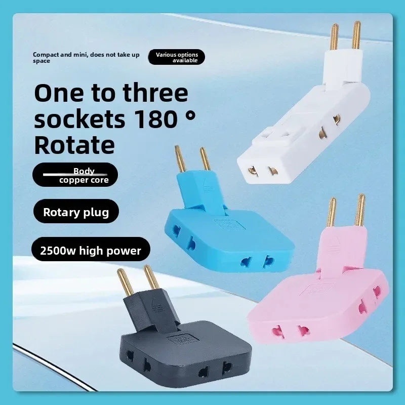 New Electrical Outlet Extender Seat Extender - Power Socket Extender In Three Specification Rotatable Folding Portable Tonfa