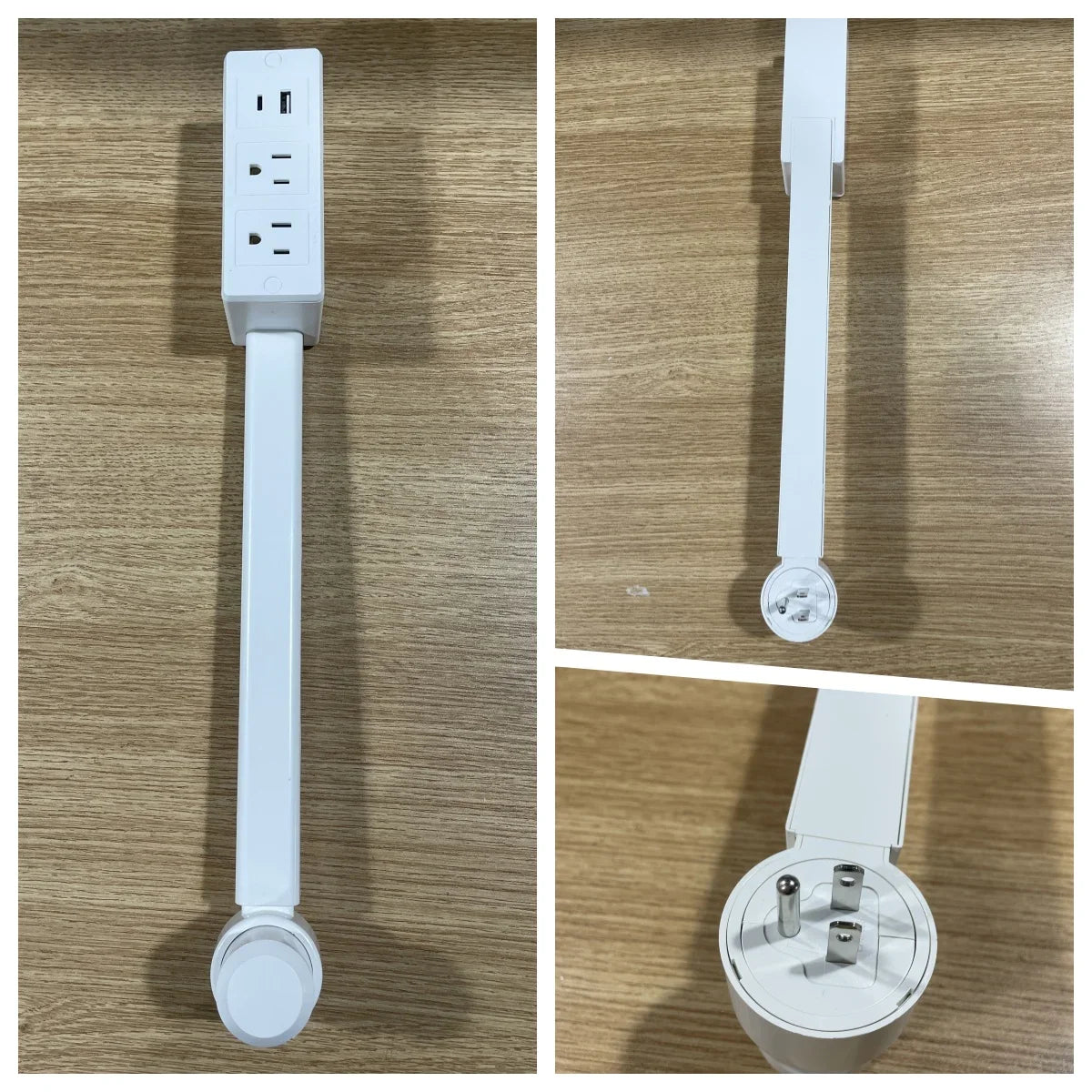 New Electrical Outlet Extender Seat Extender - Power Socket Extender In Three Specification Rotatable Folding Portable Tonfa