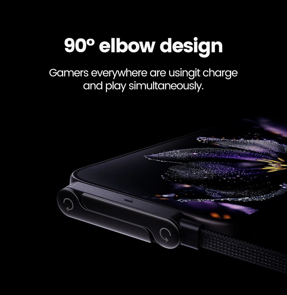 65W USB Fast Charging Cable With Foldable Phone Holder 2-in-1 Type-C Quick Charge Data Wire USB C Charging Line For Mobile Phone
