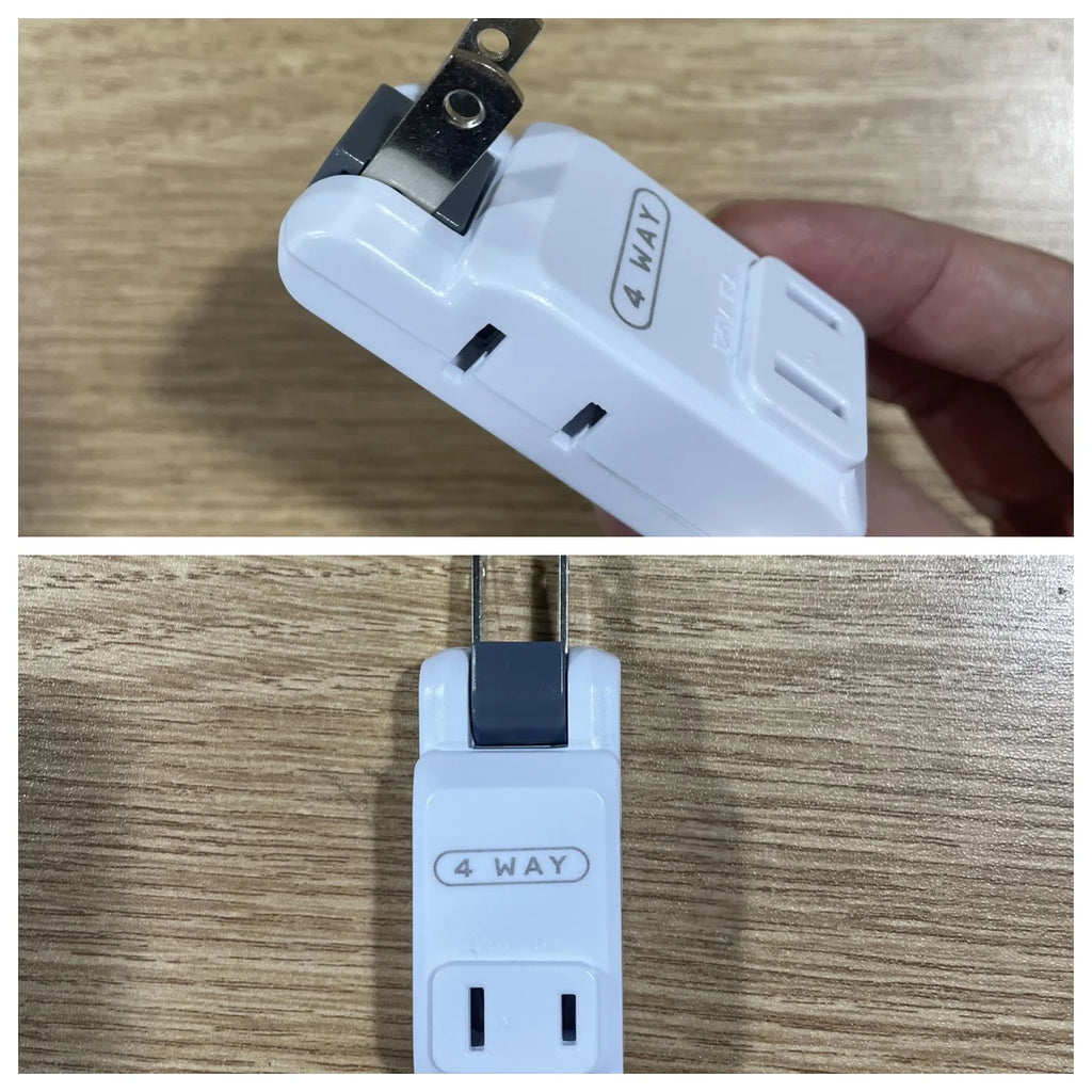 New Electrical Outlet Extender Seat Extender - Power Socket Extender In Three Specification Rotatable Folding Portable Tonfa