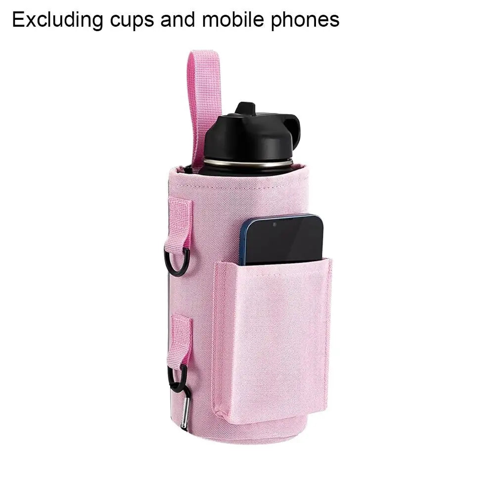 Magnetic Water Bottle Pouch Cup Holder Bag Gym-specific Water Cup Holder With Strong Magnet For Outdoor Sports Bottle Bag