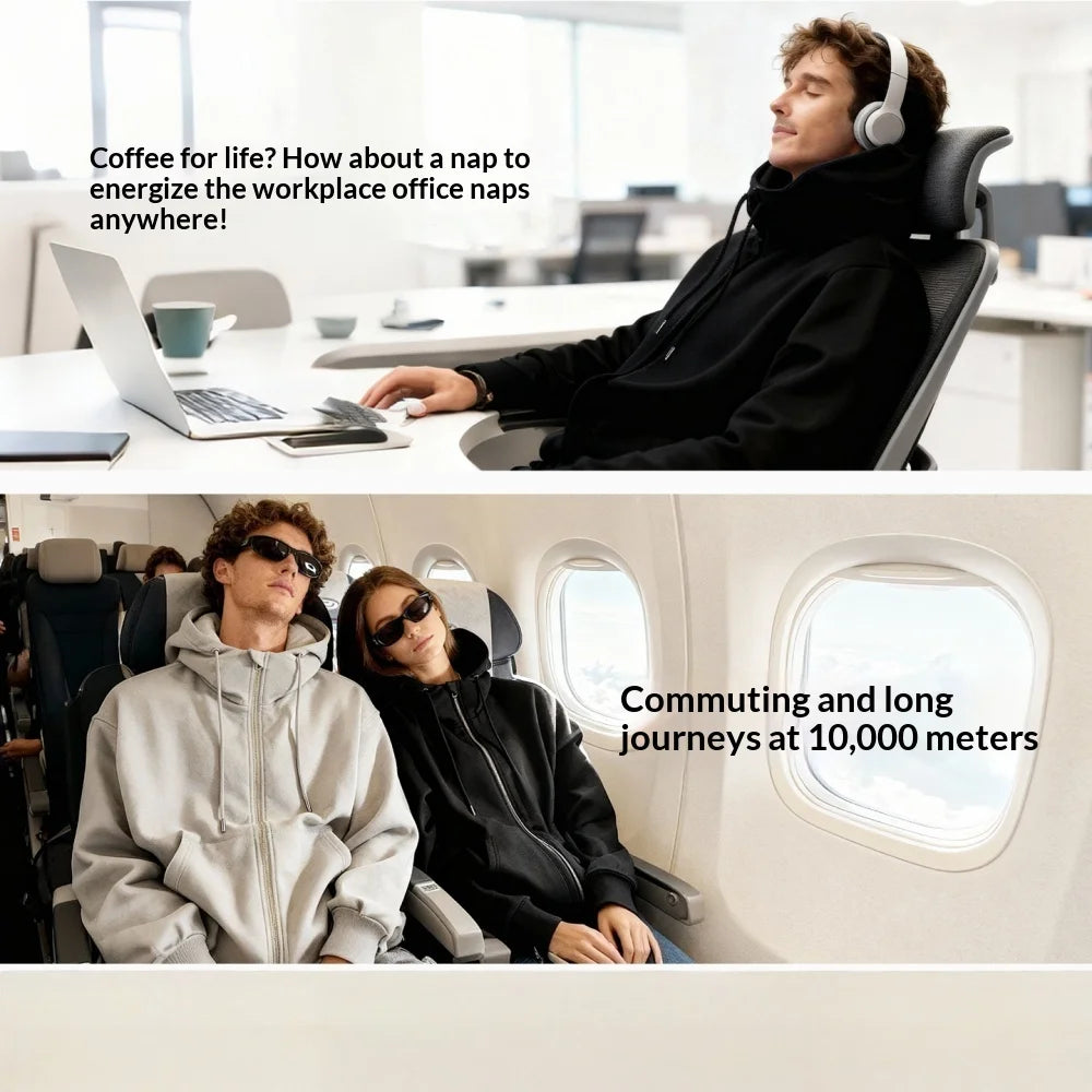 Airbag Hoodie Travel Neck Airbag Safety Sweatshirt Shockproof Protective Hoodie Outdoor  Wear Unisex Zip-Up Fleece Jacket  Man