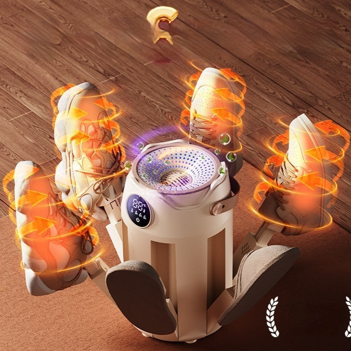 Shoe Dryer Quick-Drying Timer Portable Folding Student Shoe Dryer